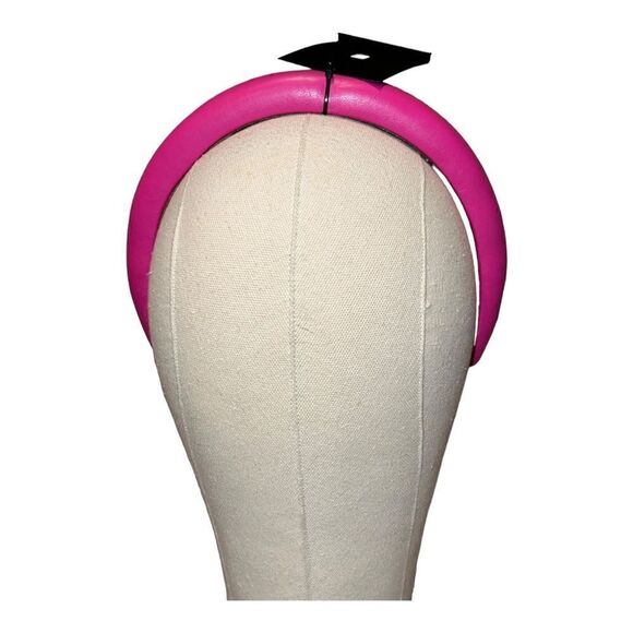 INC International Concepts Padded Fabric Headband Magenta Pink NWT - Picture 2 of 6